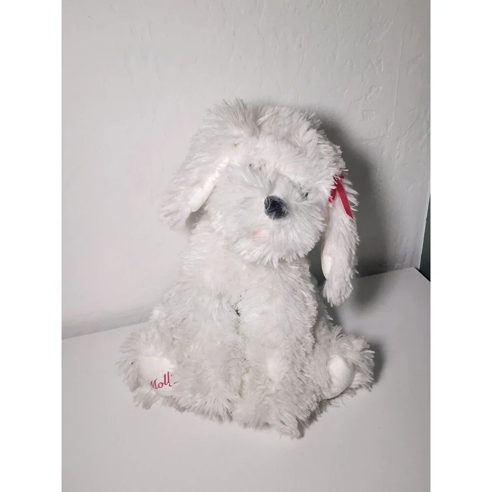 Victoria’s Secret GUND Molly White Dog Puppy Plush 12” Limited Edition 2004 VS